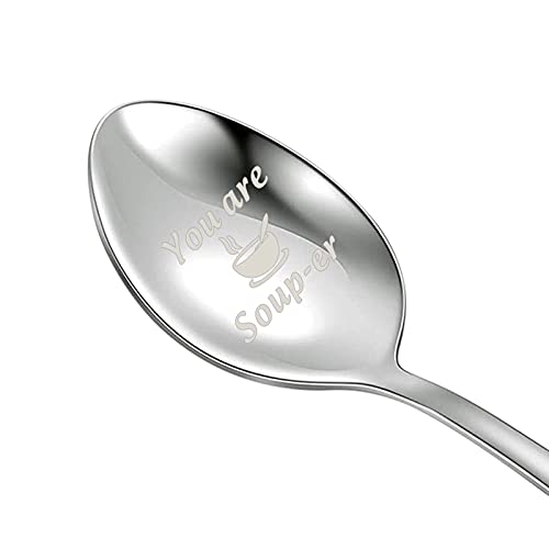 Spoon with text engraved