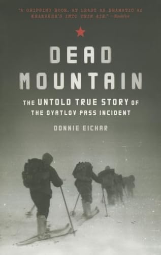 Book cover of "dead mountain: the untold true story of the Dyatlov Pass Incident"