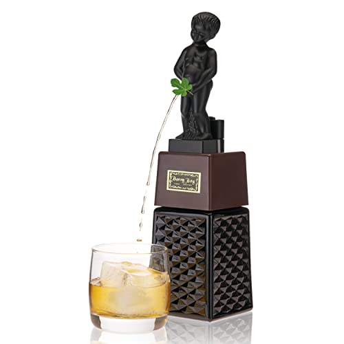 Vodka dispenser in the shape of Bonny boy statue from Belgium
