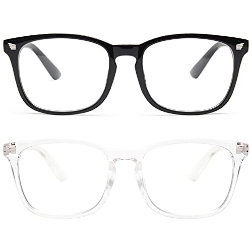 Blue light filtering glasses