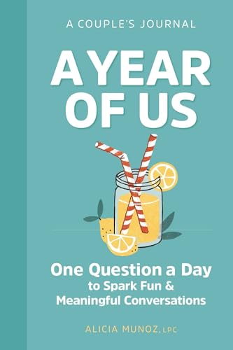A couple's journal with one question a day to spark fun and meaningful conversations