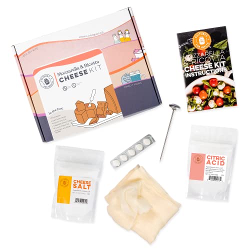 Package of a cheesemaking kit