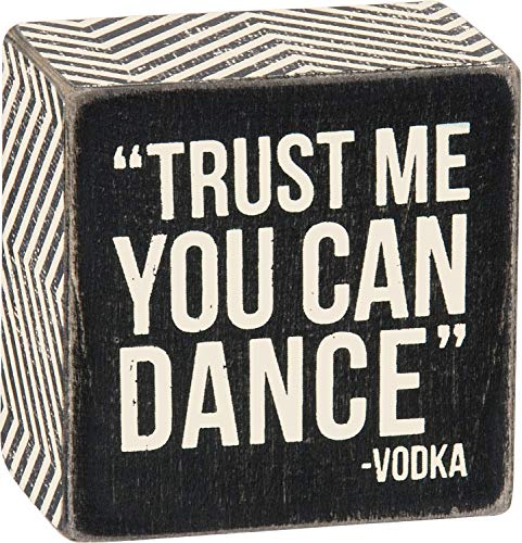 "Trust me you can dance" decorative box