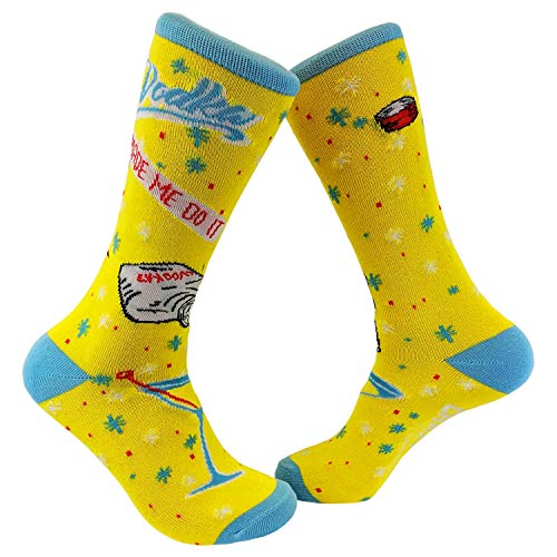 Vodka-themed socks
