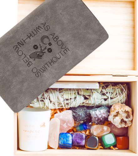 Healing crystals gift box