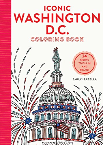 Iconic Washington coloring book
