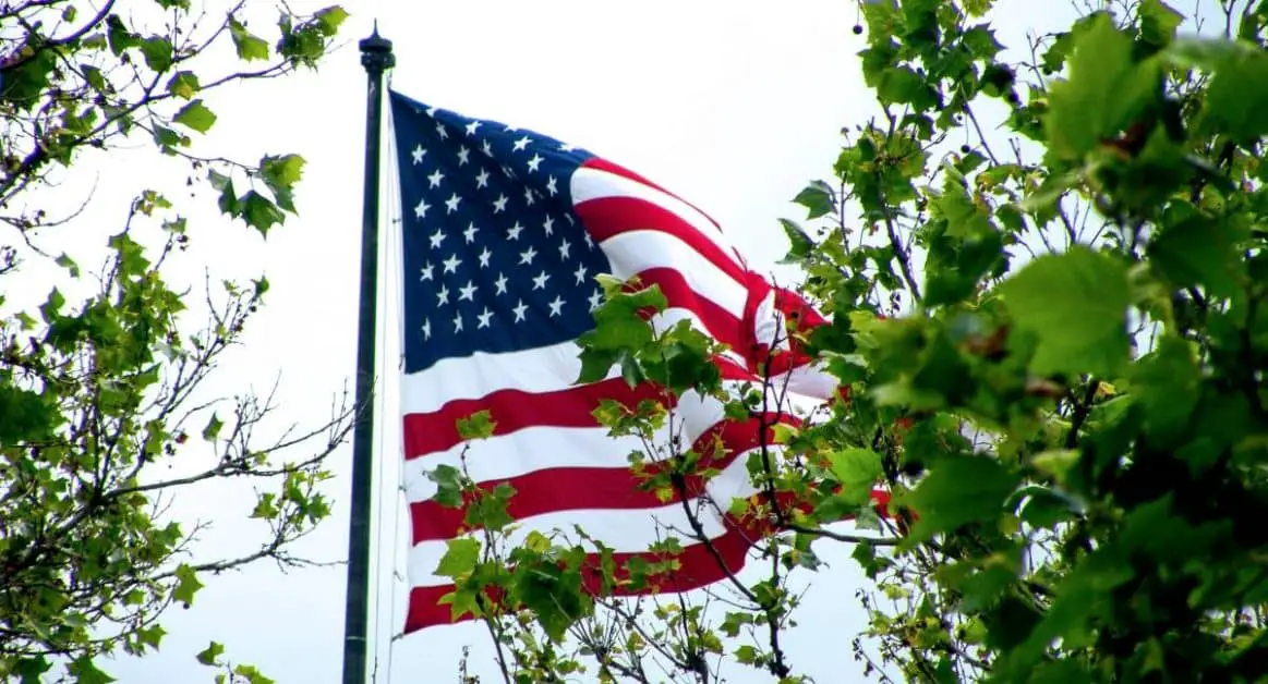 Flag of the US