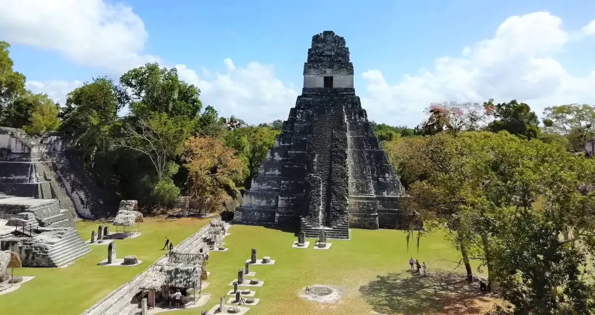 Ancient ruin in Guatemala