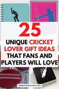 25 Unique gifts for cricket lovers that they will love with four photos of typical cricket-inspired gifts