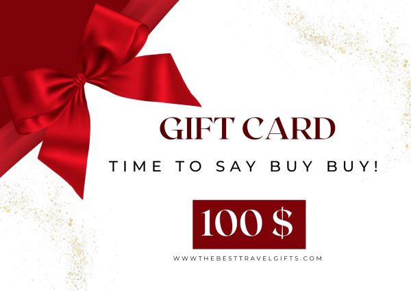 Short funny gift card message "Time to say buy-buy!"