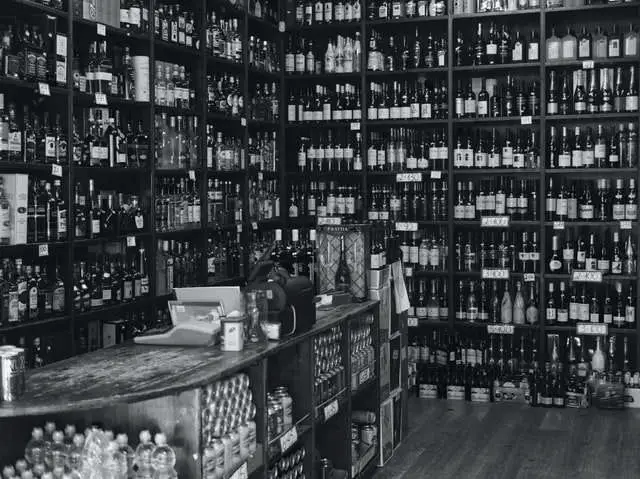 Alcohol shop