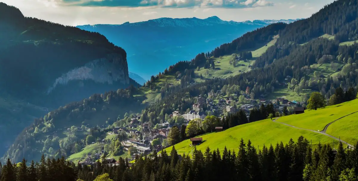 Landscape in Switzerland
