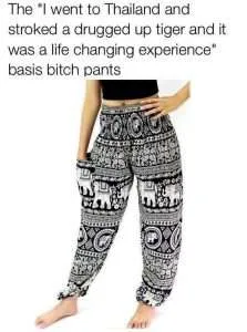 Elephant pants