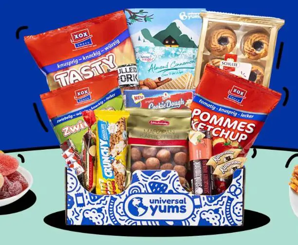 Box with snacks
