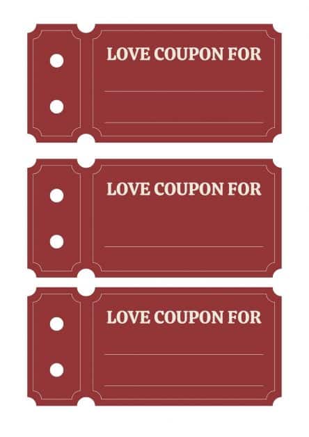 homemade coupon ideas