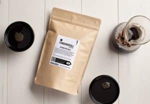 A bag of coffee beans from Vietnam
