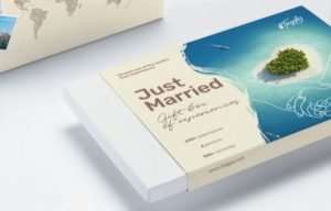 Travel wedding gifts card